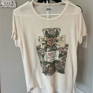 lauren moshi “love potion” t-shirt.